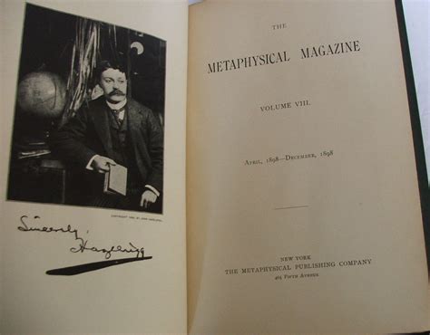 The Metaphysical Magazine 8 Bound Volumes Containing 49 Issues 1895