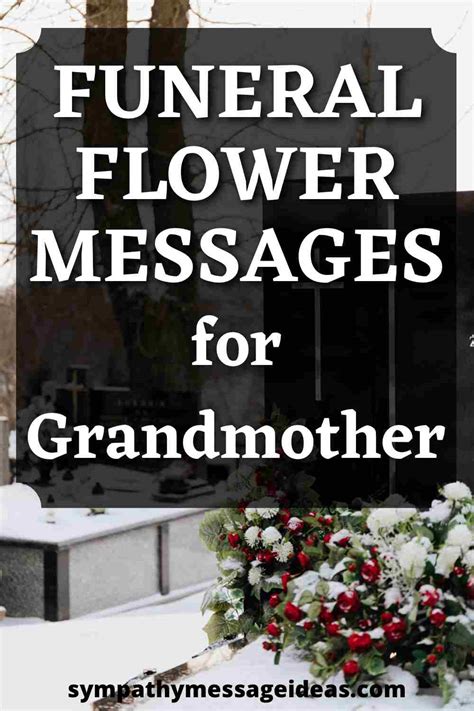 Funeral Flower Card Messages For Nana Best Flower Site