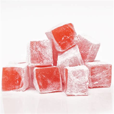 Turkish Delight Rose Flavor Turkish Candy Rose Delight Premium Quality Turkish Sweets Etsy