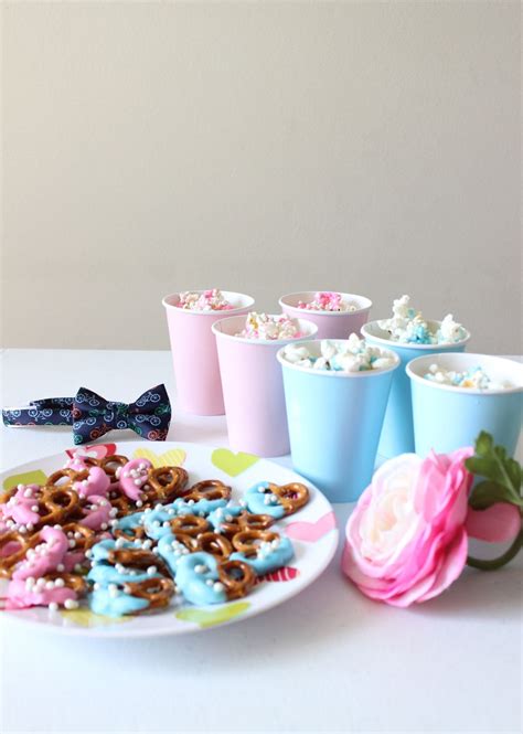 Though the occasion is important, the actual celebration is akin to a backyard barbeque gifts for a gender reveal party are by no means required, but they are always welcomed and appreciated. Fancy Gender Reveal Snacks | Gender reveal food, Reveal ...