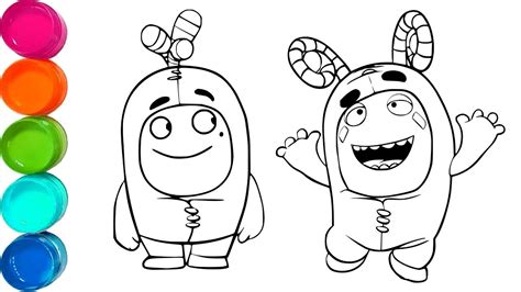 We do not intend to. Cute Oddbods Bubbles and Zee - Cartoon Coloring Pages For ...