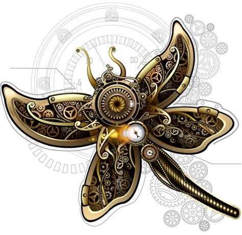 Steampunk Clip Art Vector Images And Illustrations Istock