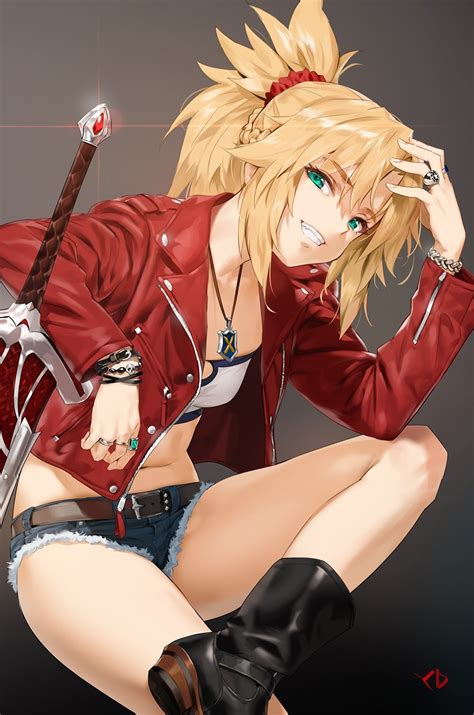 1207328 Anime Girls Blonde Fateapocrypha Mordred Fateapocrypha Fantasy Weapon Fate