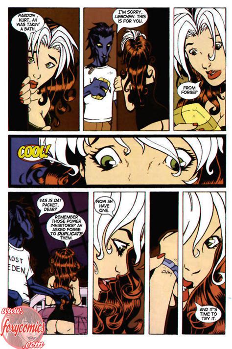 Rule 34 Anna Marie Comic Marvel Nightcrawler Rogue X Men Sexual