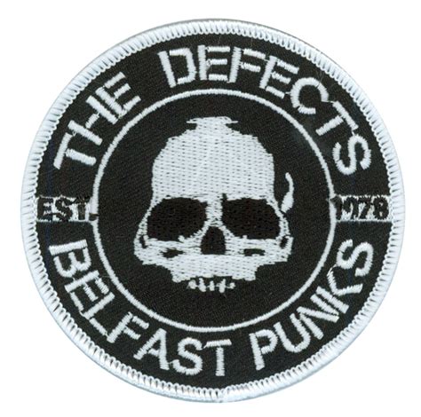 rebel sound music defects skull patch