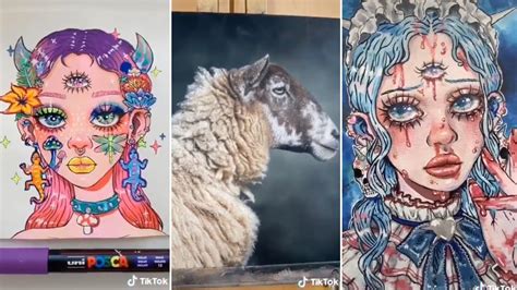 Art Compilation Tiktok Artworks Youtube