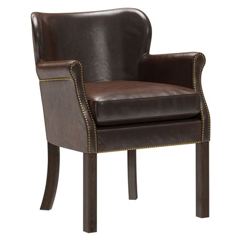 Rh members enjoy 25% savings and complimentary design services. 3D model Restoration Hardware Professor Leather Armchair 1