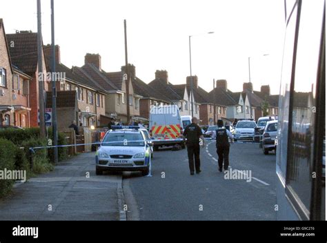 The Scene In Knowle Bristol After A Father Of Three Was Stabbed To