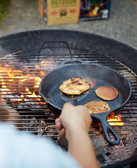 Duraflame How To Cook Campfire Pancakes Over Duraflame Outdoor Firelogs