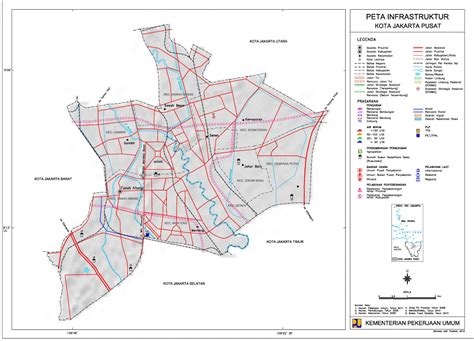 Peta Jakarta Pusat Lengkap