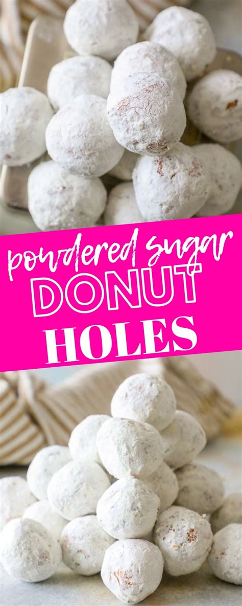 The Best Easy Powdered Sugar Donut Holes Recipe Artofit