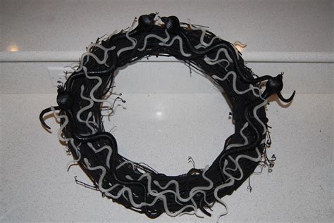 My New Snakeworm Wreath