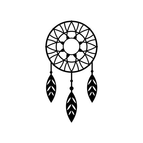 Dream Catcher Logo Icon Design Template Vector 8326094 Vector Art At