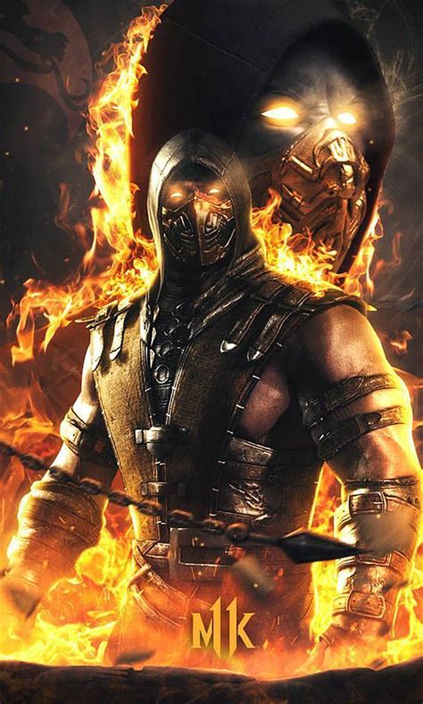Cool Mk11 Scorpion Wallpapers Top Free Cool Mk11 Scorpion Backgrounds