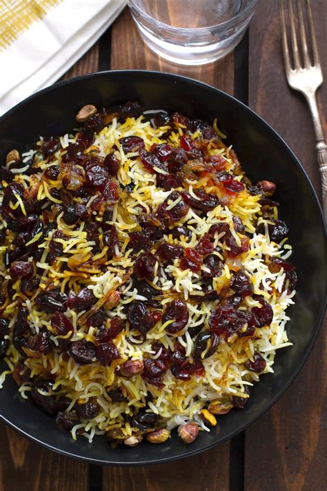 Persian Cranberry Rice Pilaf Recipe Little Spice Jar