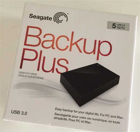 Seagate 5tb Backup Plus External Hard Disk