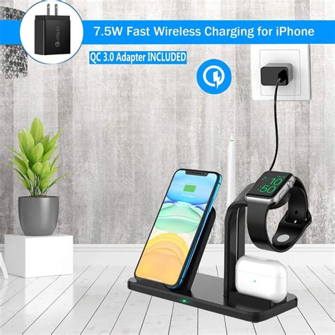 3 In 1 Wireless Charging Station For Apple Watchairpods Proiphone