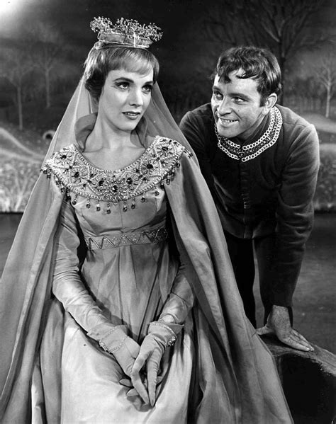 Julie Andrews And Richard Burton In Camelot