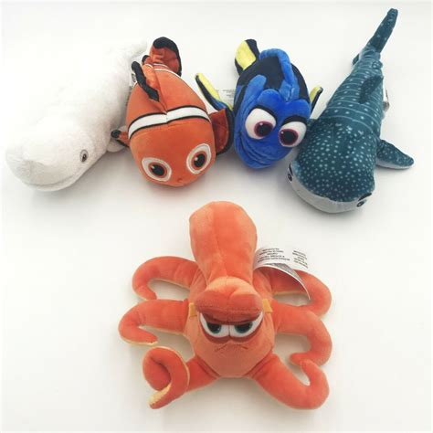 5 Finding Dory Disney Plush Bandai Nemo Hang Bailey Destiny Toys