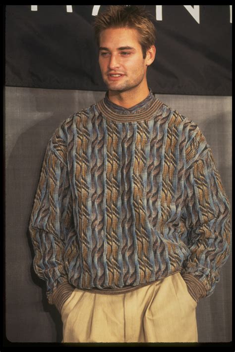 A Young Josh Holloway Modeling In Jhanes Fashion Show Josh Holloway