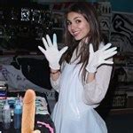 Bottomless Victoria Justice Spreads Her Legs On A Counter Imagedesi