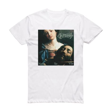 Cryptopsy None So Vile 1 Album Cover T Shirt White Album Cover T Shirts