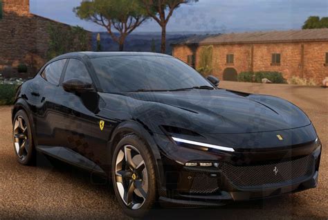 Ferrari Purosangue 2022 Metalic Black 118 By Bbr