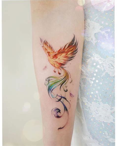 31 Astonishing Phoenix Tattoo Designs Female Back Image Hd
