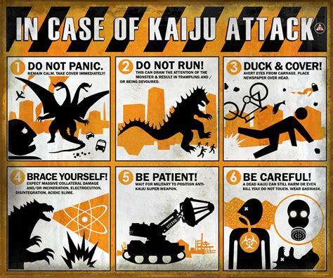 Explore 9gag for the most popular memes, breaking stories, awesome gifs, and viral videos on the internet! Kaiju-Survival-Guide-2.jpg (800×667) | Kaiju monsters ...