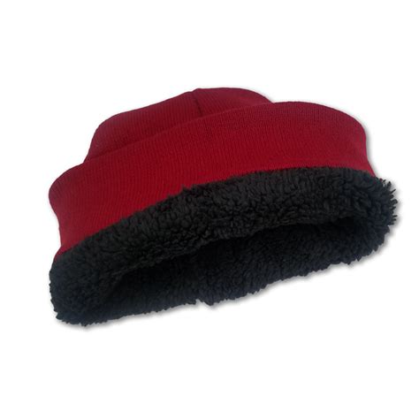 Polar Extreme Thermal Fleece Dark Lined Warm Winter Hat Beanie Ebay