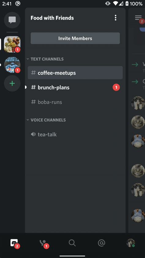 Tabs To Android Discord