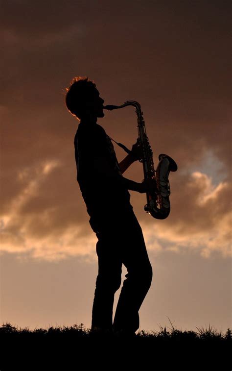 Senior Picture Photo Portrait Idea Musician Band Saxophone