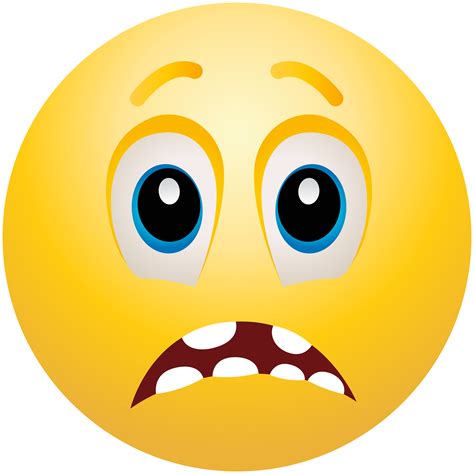 Scared Emoticon Png Clip Art Best Web Clipart