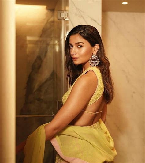15 Hot Photos Of Alia Bhatt Flaunting Her Sexy Back In Sarees Dresses And Bikini
