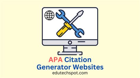 Apa Citation Generator Websites The Top 10 List Edutechspot