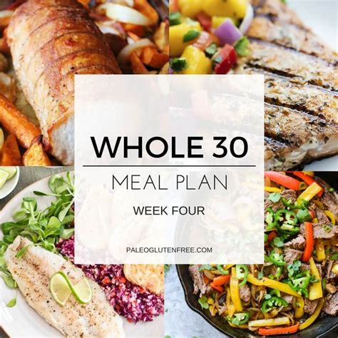 Whole 30 Meal Plan For 30 Days Paleo Gluten Free Eats