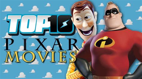 Top 10 Pixar Movies Youtube