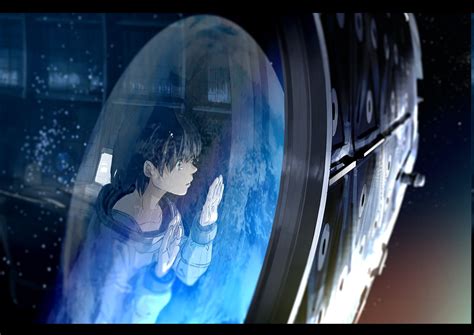 Earth Space Anime Hd Wallpapers Wallpaper Cave