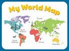 20 Best Simple World Map Printable PDF for Free at Printablee