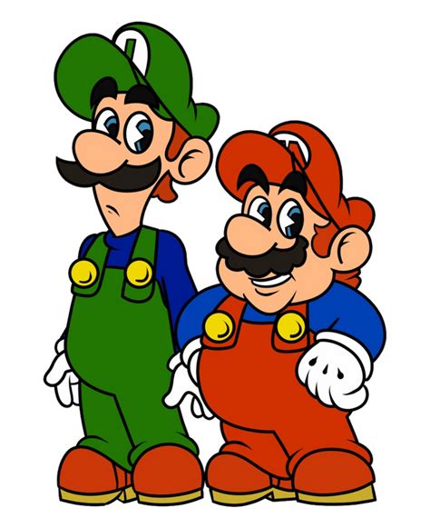 Classic Mario And Luigi By Ruensor On Deviantart