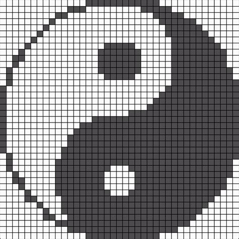 Pixel Art Yin Yang 31 Idées Et Designs Pour Vous Inspirer En Images