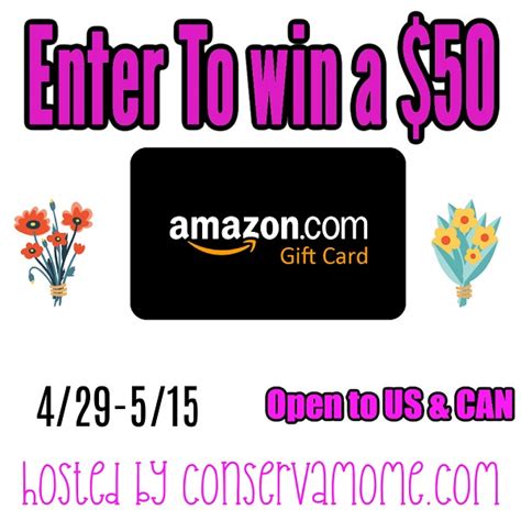 Enter To Win The Amazon Gift Card Giveaway
