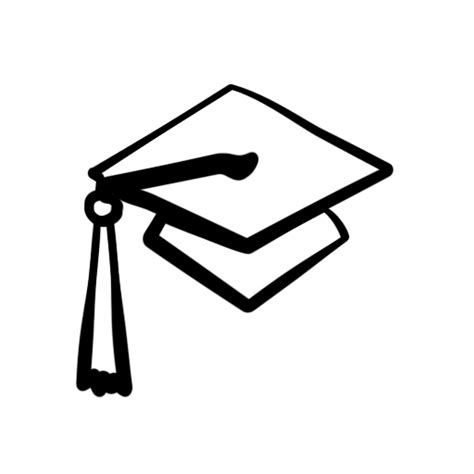 Graduation Cap Clipart Black And White Free Download On Clipartmag
