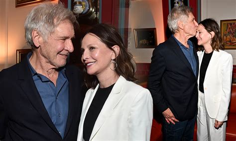 Calista Flockhart And Harrison Ford