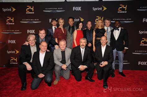 Cast And Crew Of 24 Live Another Day At The Premiere Screening 24