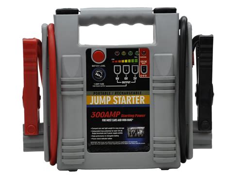 Battery Booster Jump Starter Pack With Portable Dc Power Automotive