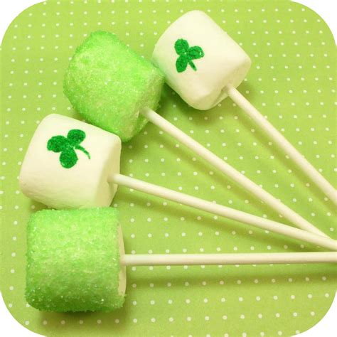 St Patricks Day Marshmallows The Decorated Cookie
