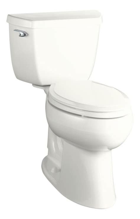 Kohler K 3713 0 White Elongated Comfort Height Two Piece Toilet With 10