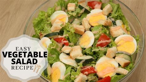 Pinaka Madaling Vegetable Salad Recipe Recipe Learn