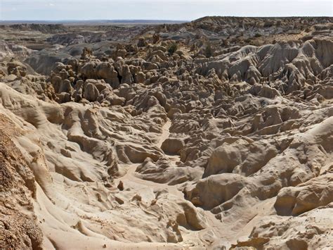 Sandstone At De Na Zin The San Juan Basin Badlands New Mexico
